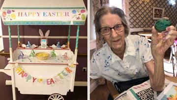 Egg-citing Easter fun at Sunderland care home